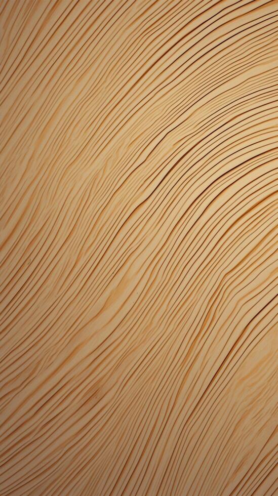 AI generated Soft wood surface texture Abstract curve and pattern background Vertical Mobile Wallpaper photo