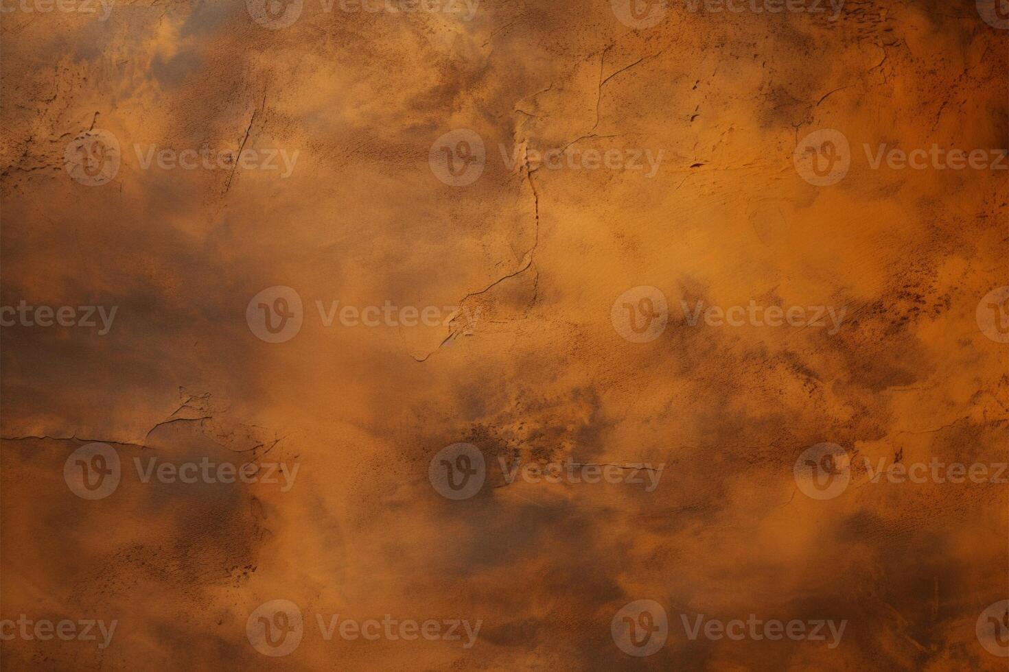 AI generated Orange brown concrete texture background, grungy wall with great texture photo