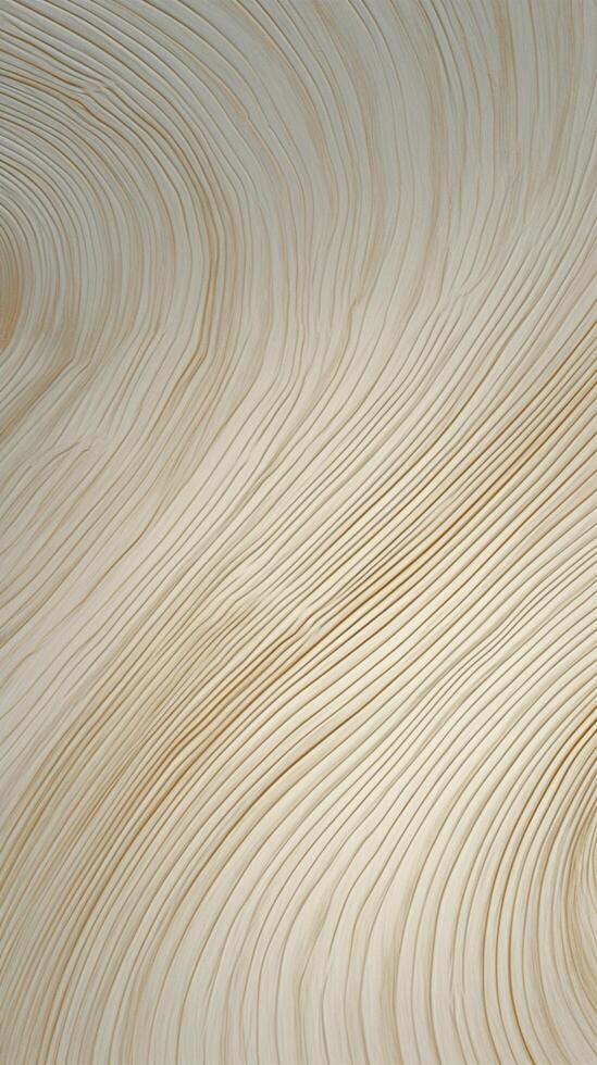 AI generated Abstract wood grain pattern Soft light on curved surface texture Vertical Mobile Wallpaper photo