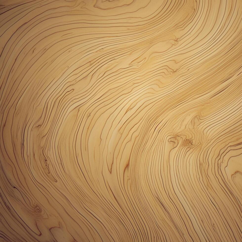 AI generated Soft wood surface texture Abstract curve and pattern background For Social Media Post Size photo