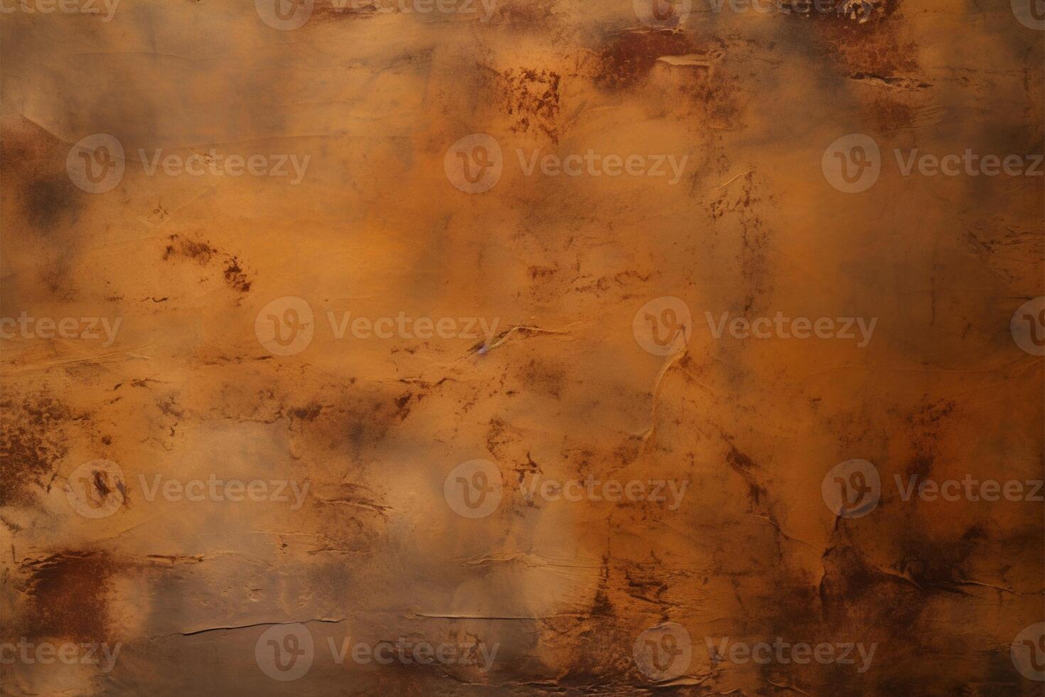 AI generated Concrete texture Orange brown background, ideal for creating a rustic atmosphere photo