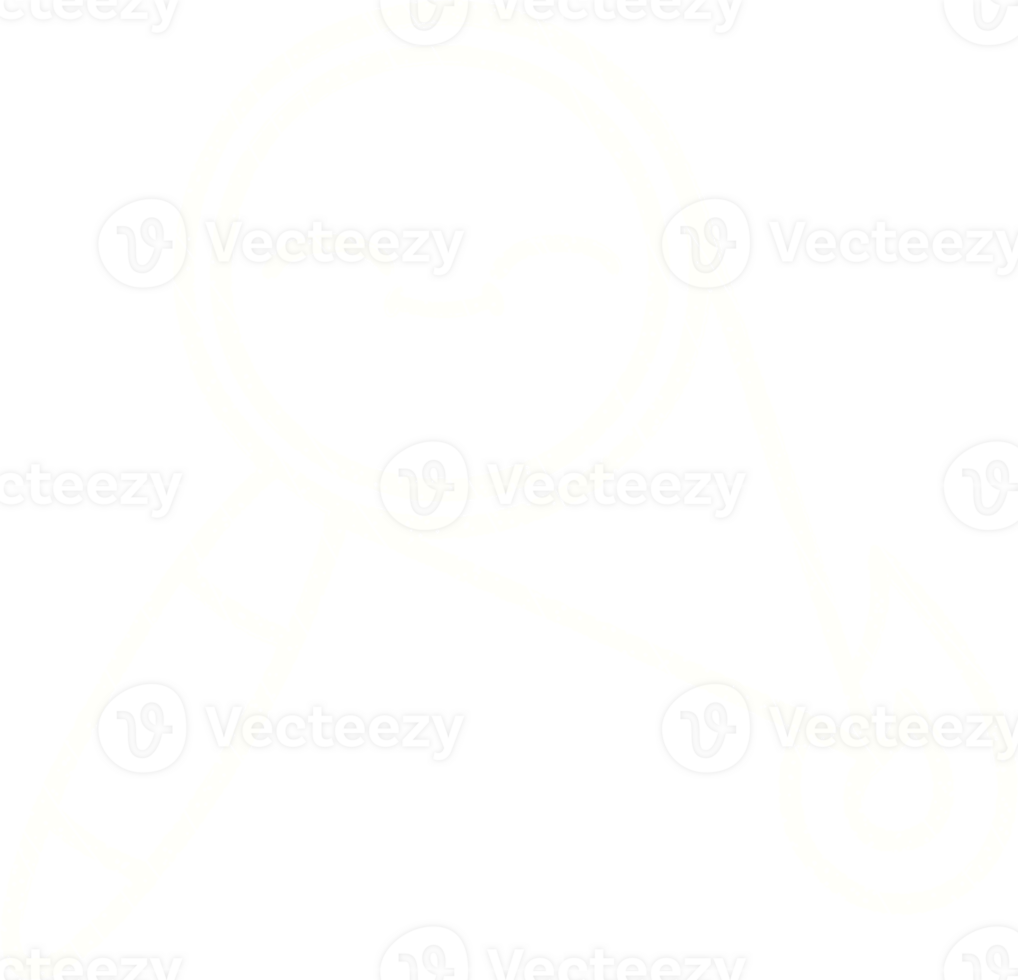 Magnifying Glass Chalk Drawing png