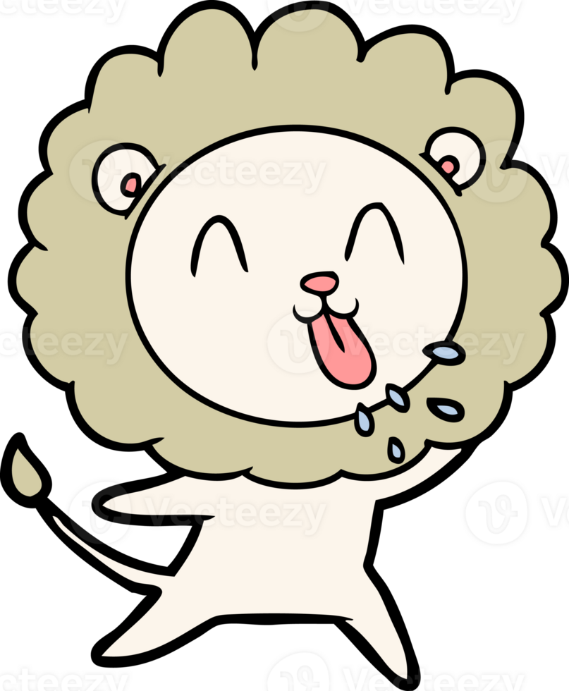 happy cartoon lion png