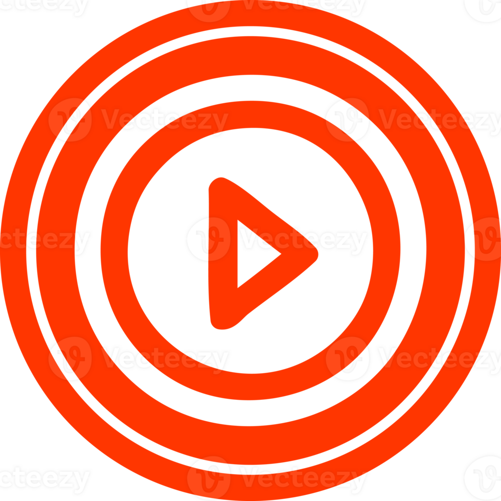 play button circular icon symbol png