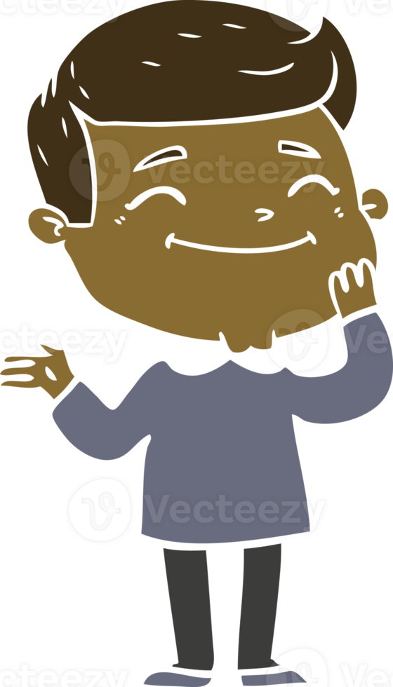 Happy Flat Color Style Cartoon Man 40081642 Png Happy Flat Color Style Cartoon Man 40081642 Png