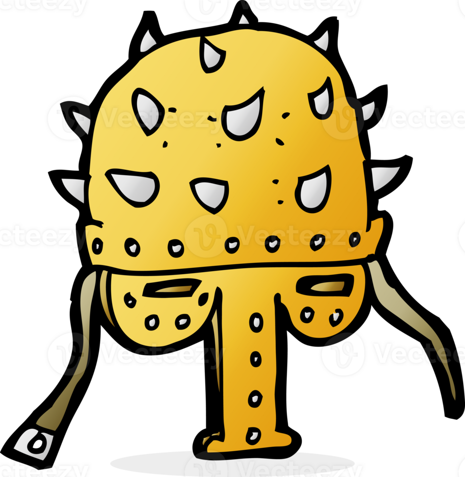 cartoon spiked helmet png