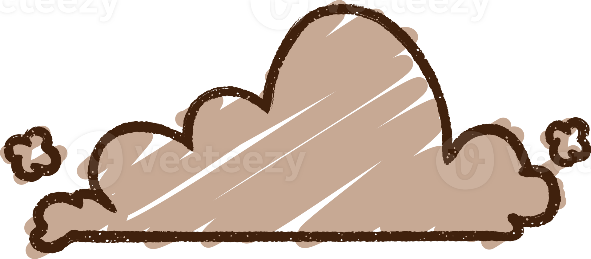 Clouds Chalk Drawing png