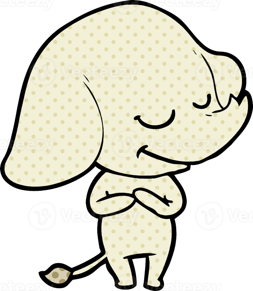 cartoon smiling elephant png