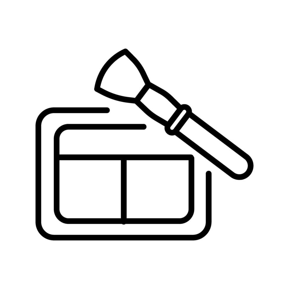 Blushon Brush Vector Icon