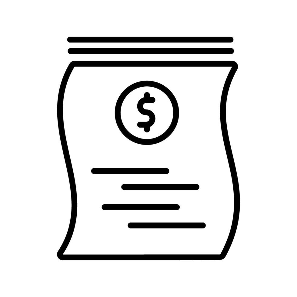 Dollar Bills Vector Icon