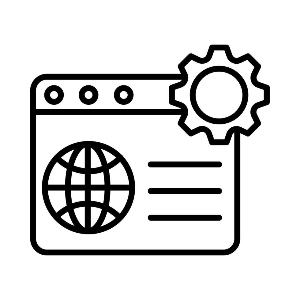 Web Optimization Vector Icon