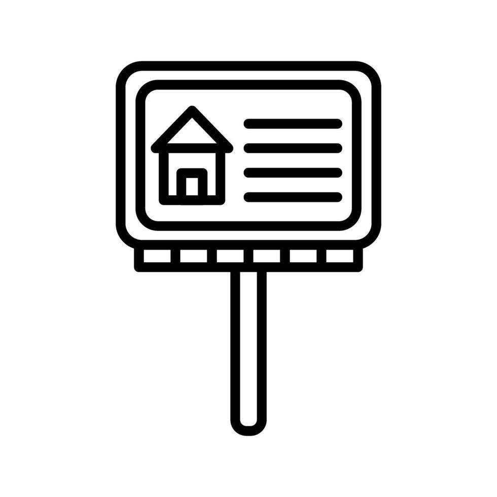 Billboard Vector Icon