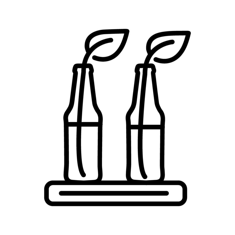 icono de vector de botella