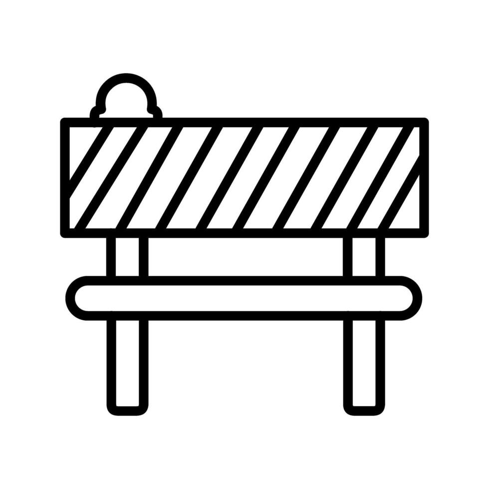 Barrier Vector Icon