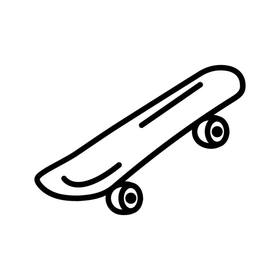 Skateboard Vector Icon