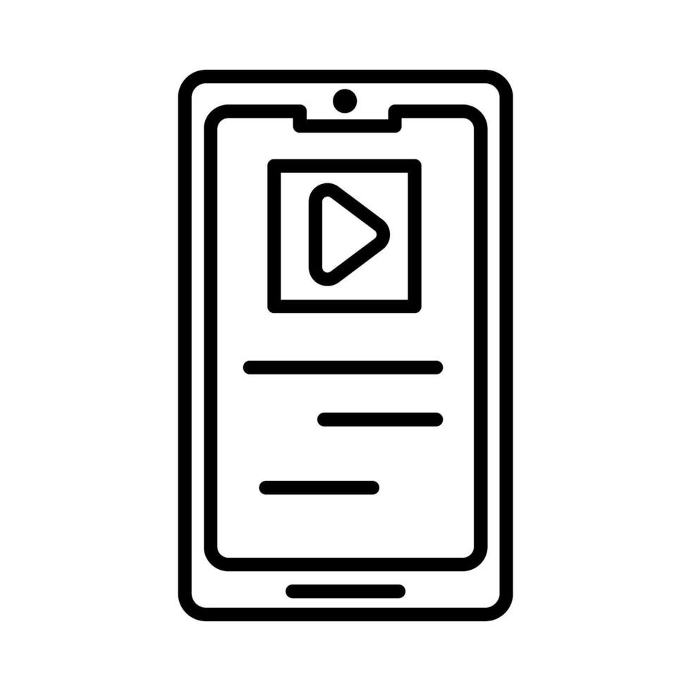 Mobile Applications Vector Icon