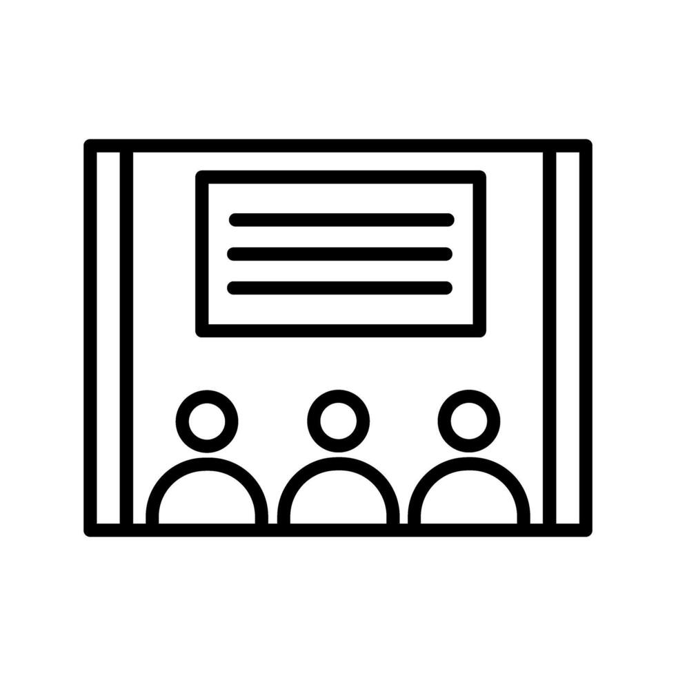 Screen Vector Icon