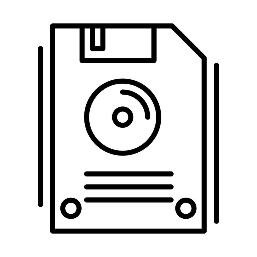 Floppy Disk Vector Icon