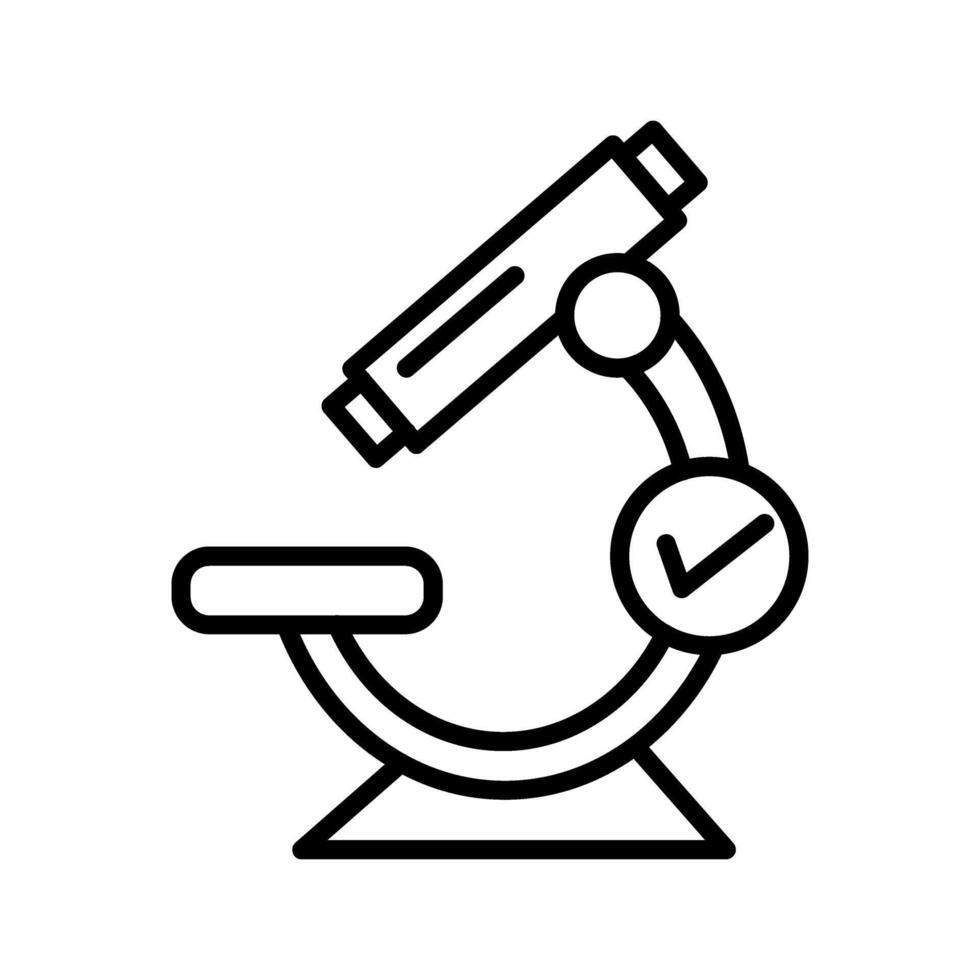 Microscope Vector Icon