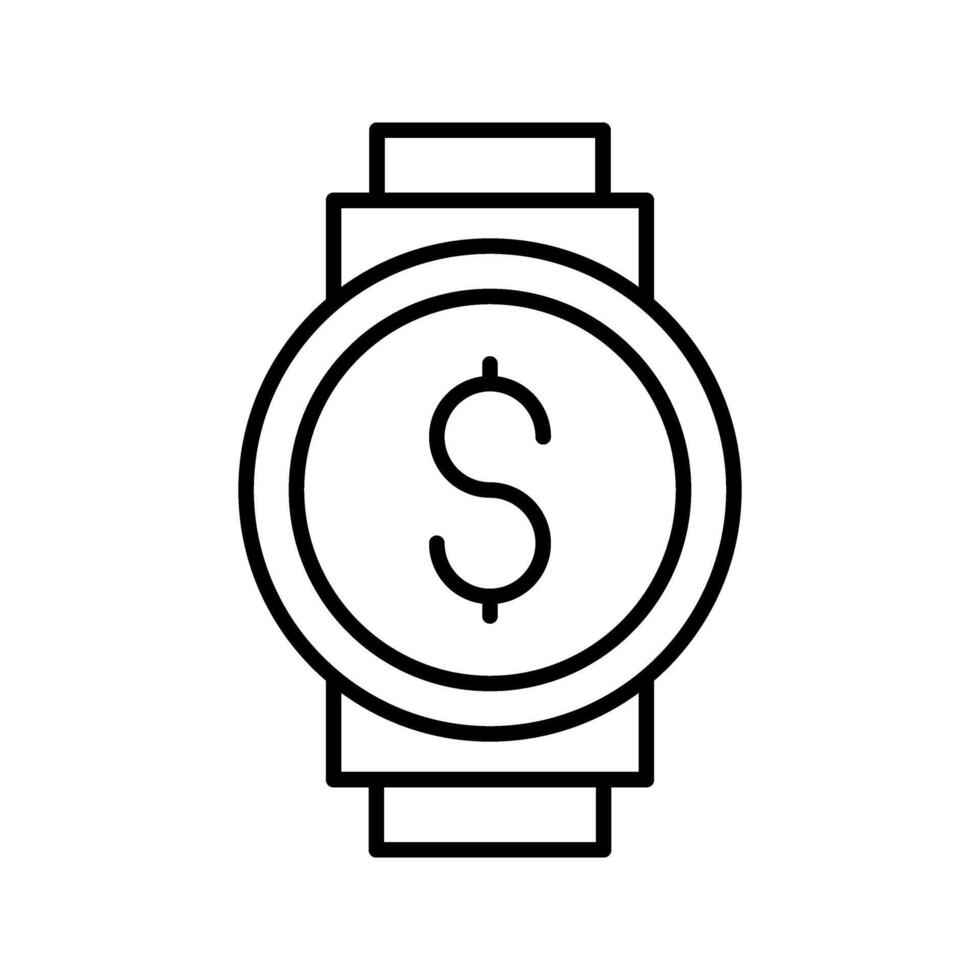 Watch Vector Icon