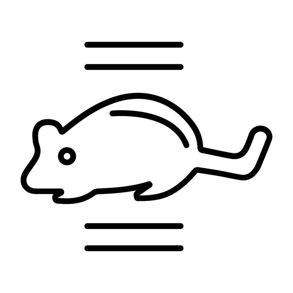 icono de vector de ratón