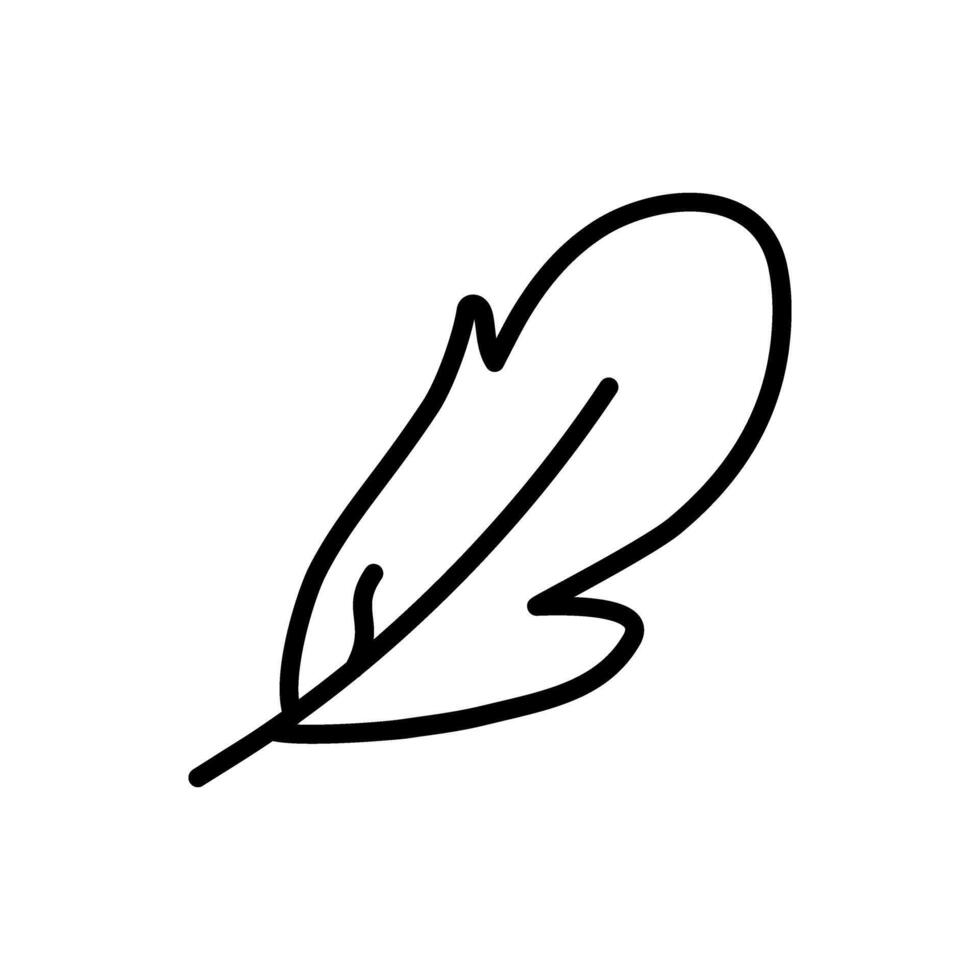 Feather Vector Icon