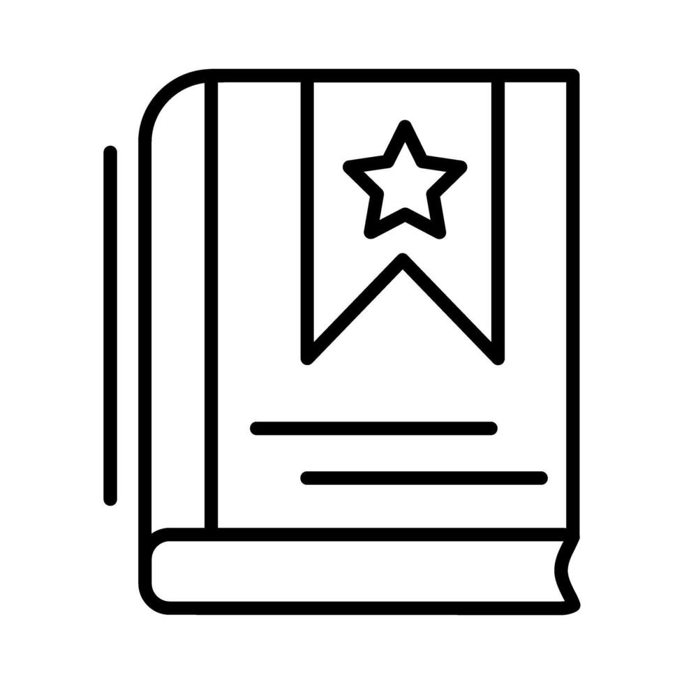 Bookmarking Services Vector Icon