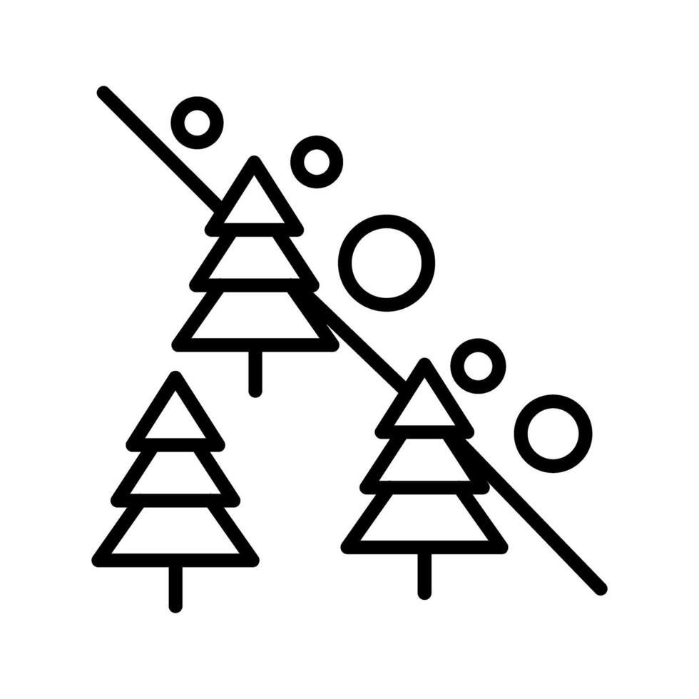 Avalanche Vector Icon