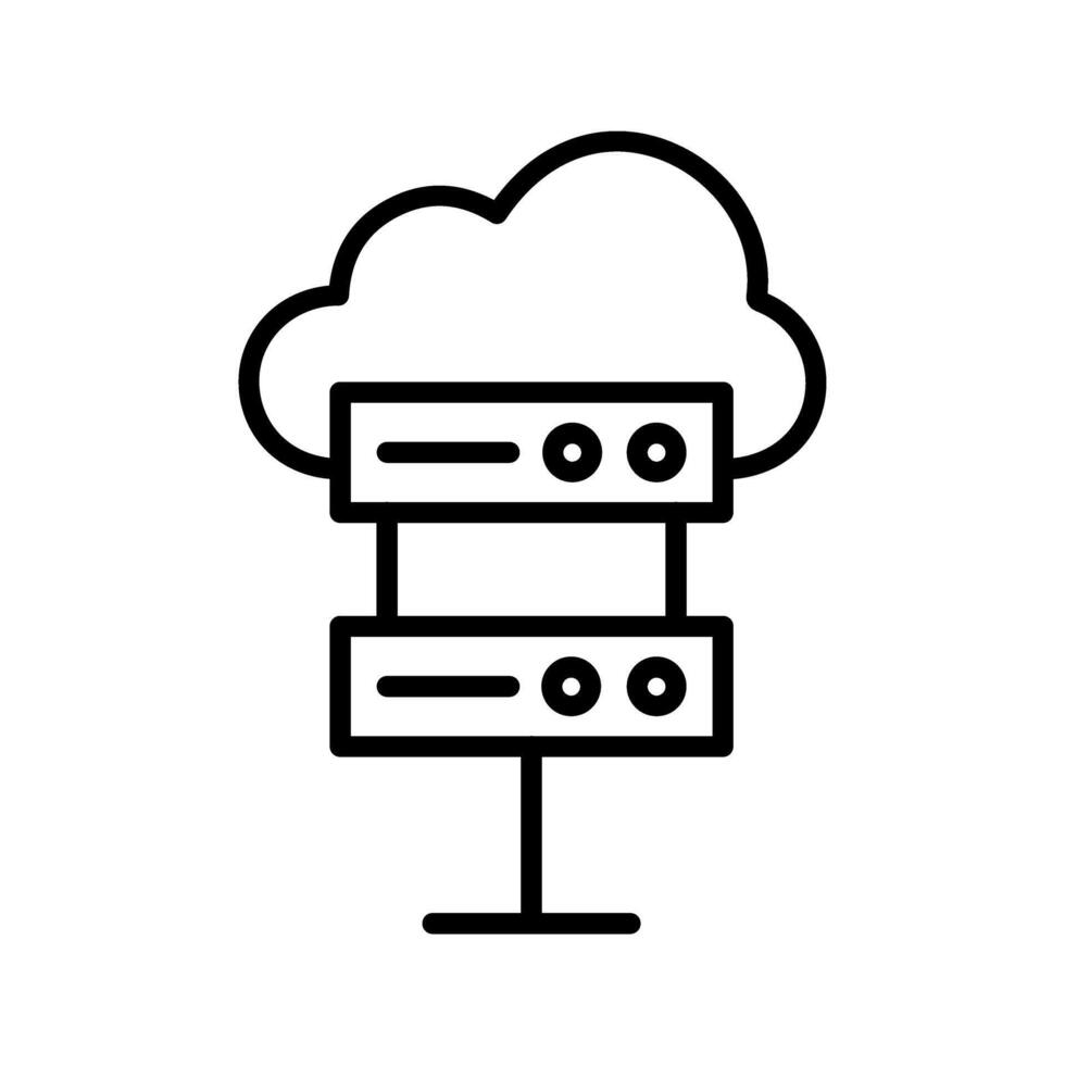 Hosting Vector Icon