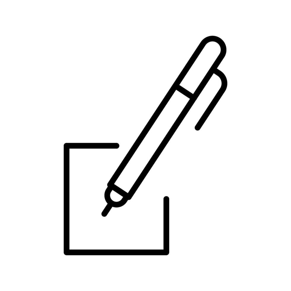 Pen Vector Icon