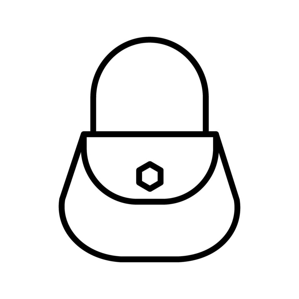 Ladies Bag Vector Icon
