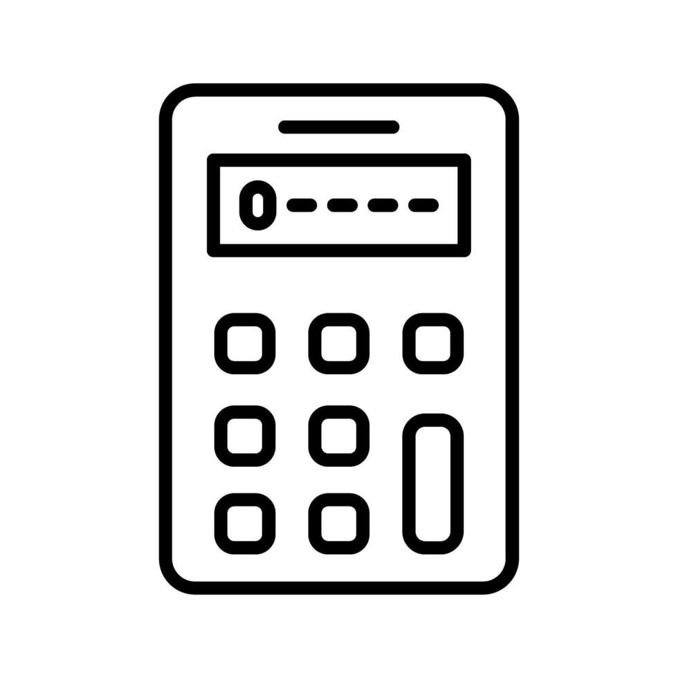 Calculator Vector Icon