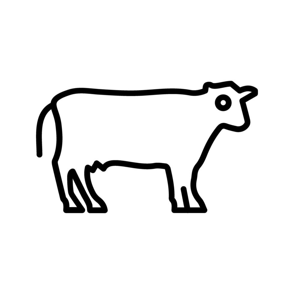 Cattle Vector Icon