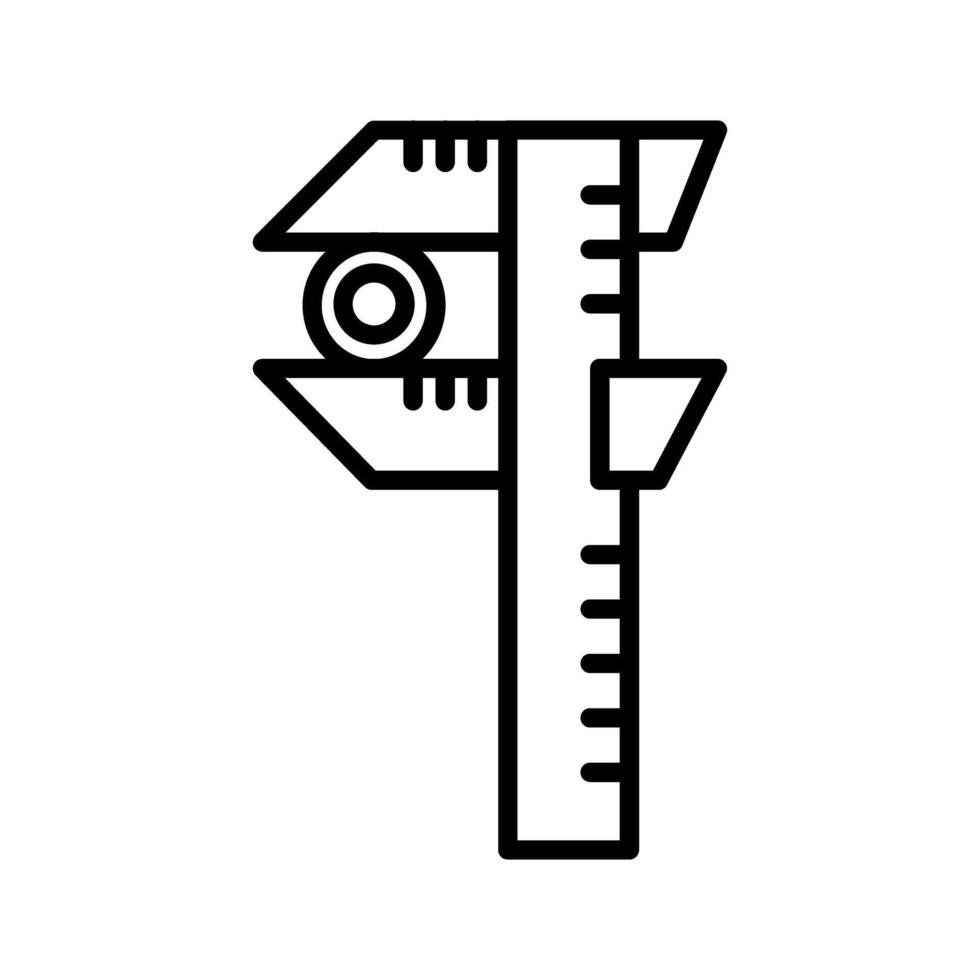 Caliper Vector Icon