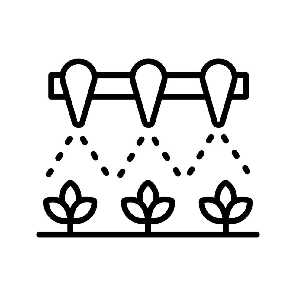 Irrigation System Vector Icon