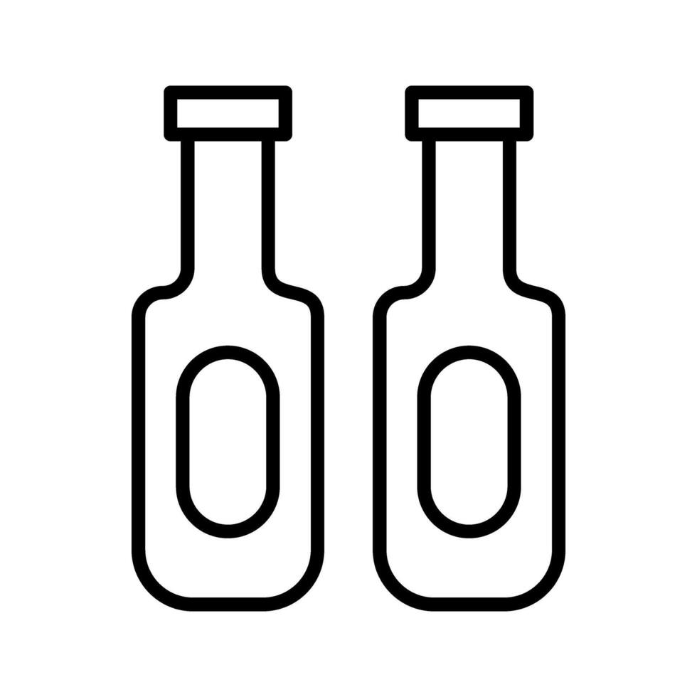 Drink Bottle Vector Icon