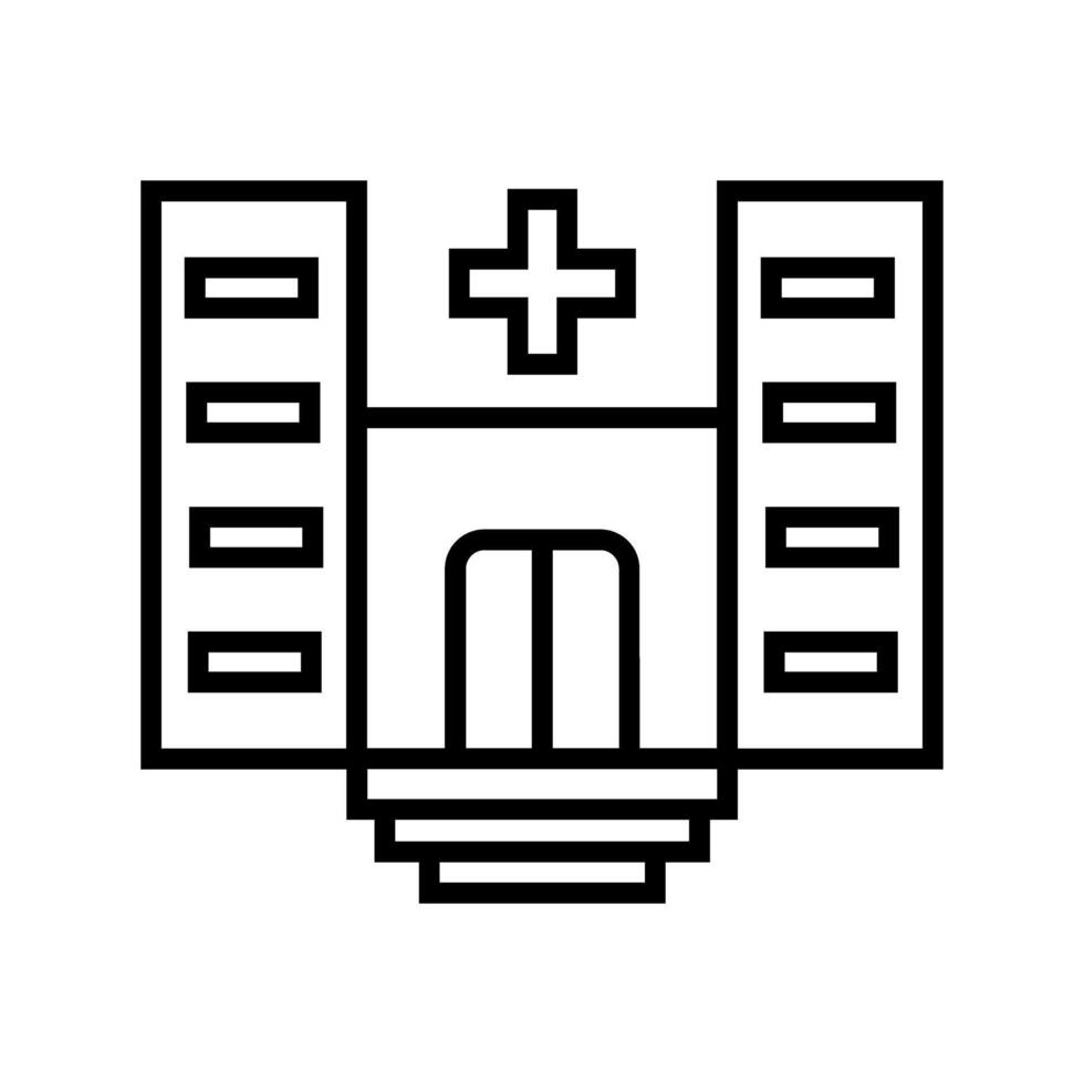 Hospital Vector Icon