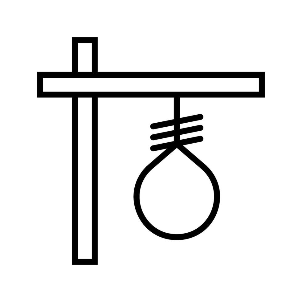 Noose Vector Icon
