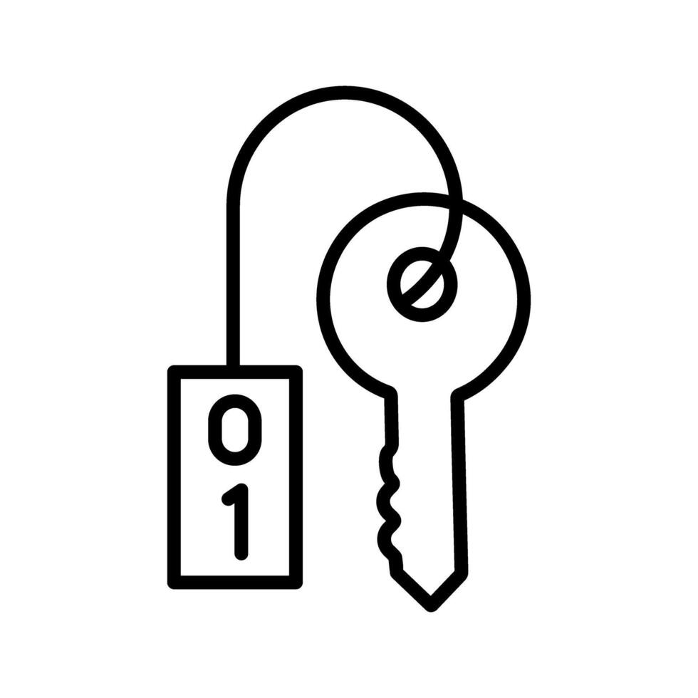 Hotel Keys Vector Icon