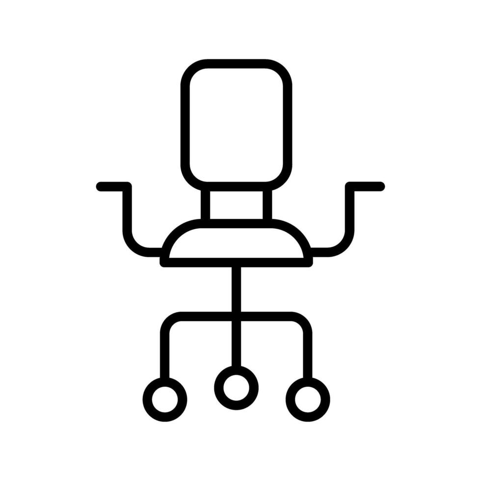 Office Chair I Vector Icon