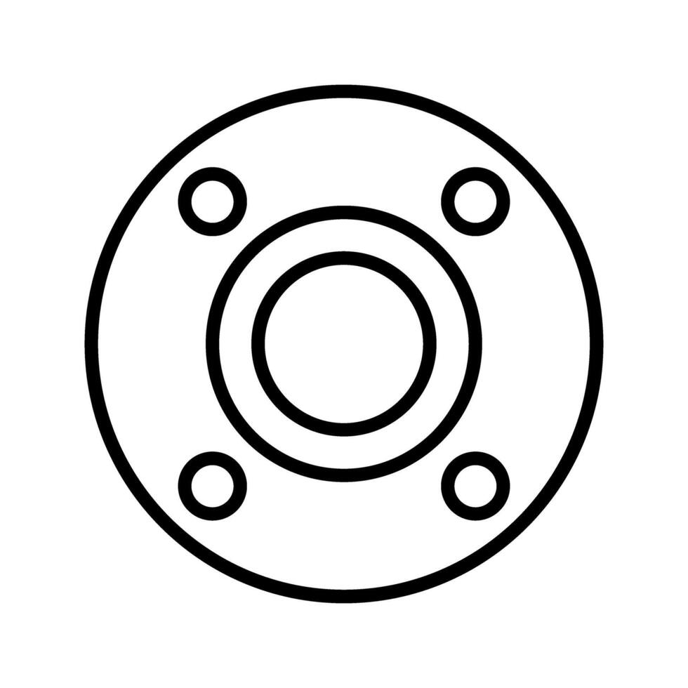 Flange Vector Icon