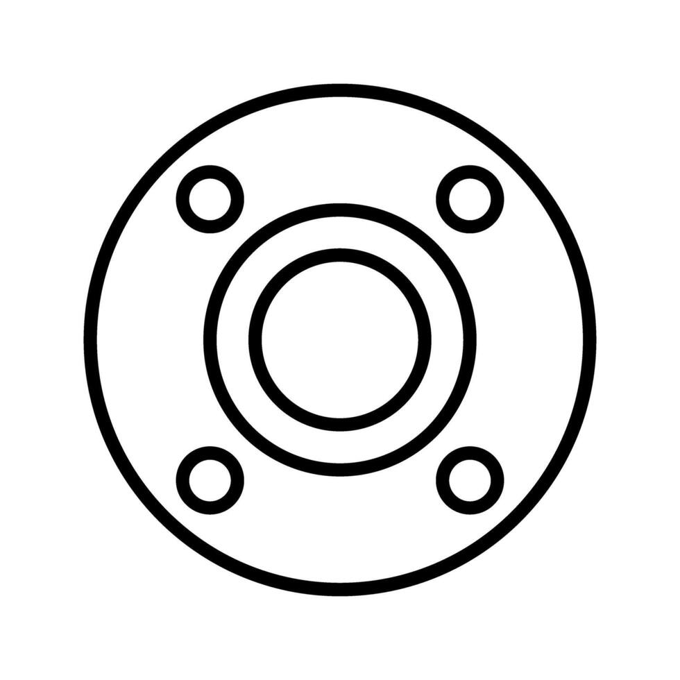 Flange Vector Icon