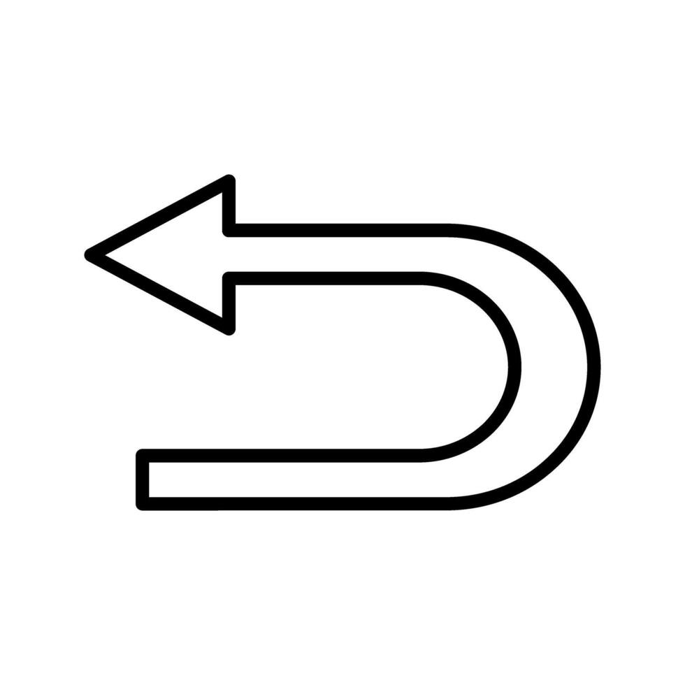Arrow Back Vector Icon