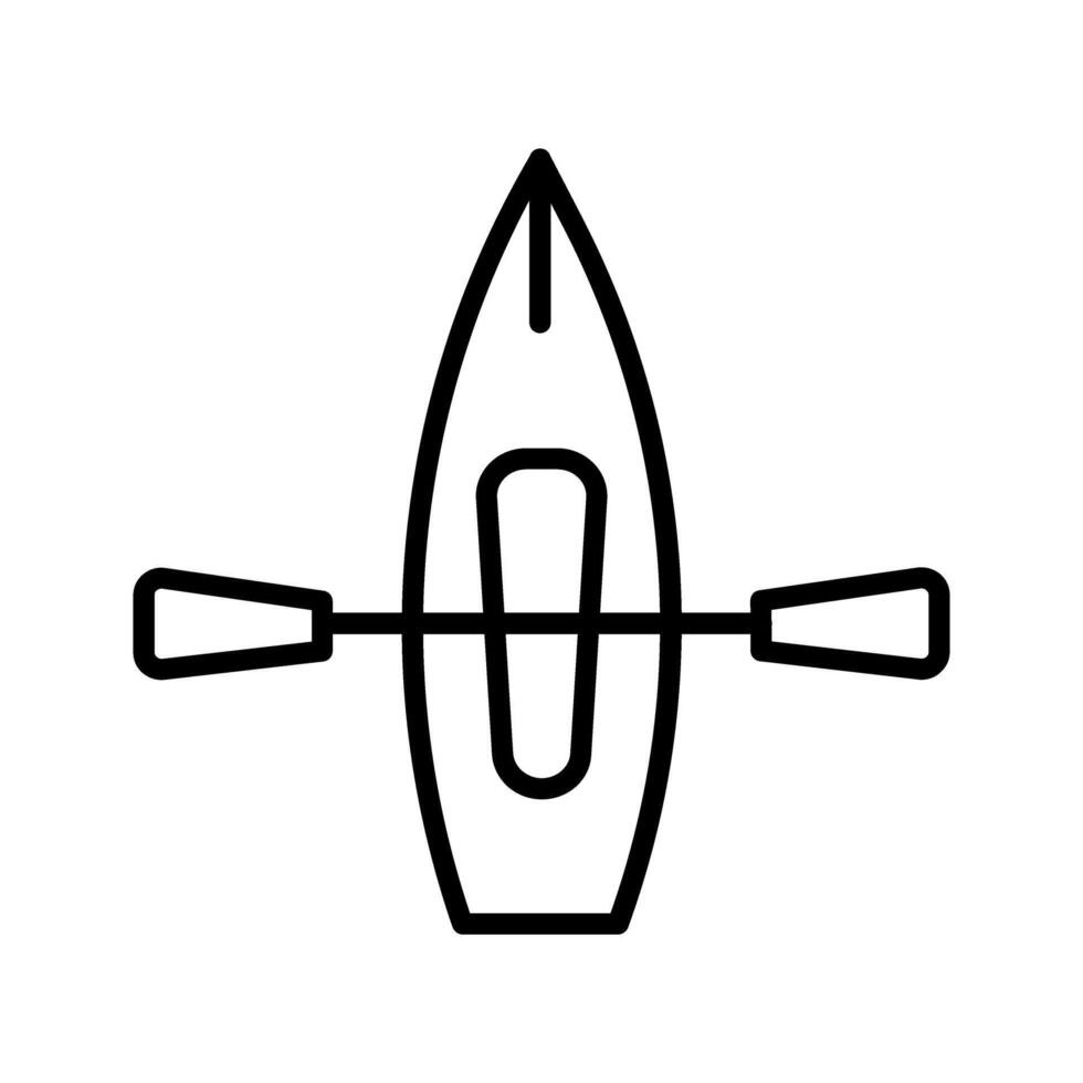 Kayak Vector Icon