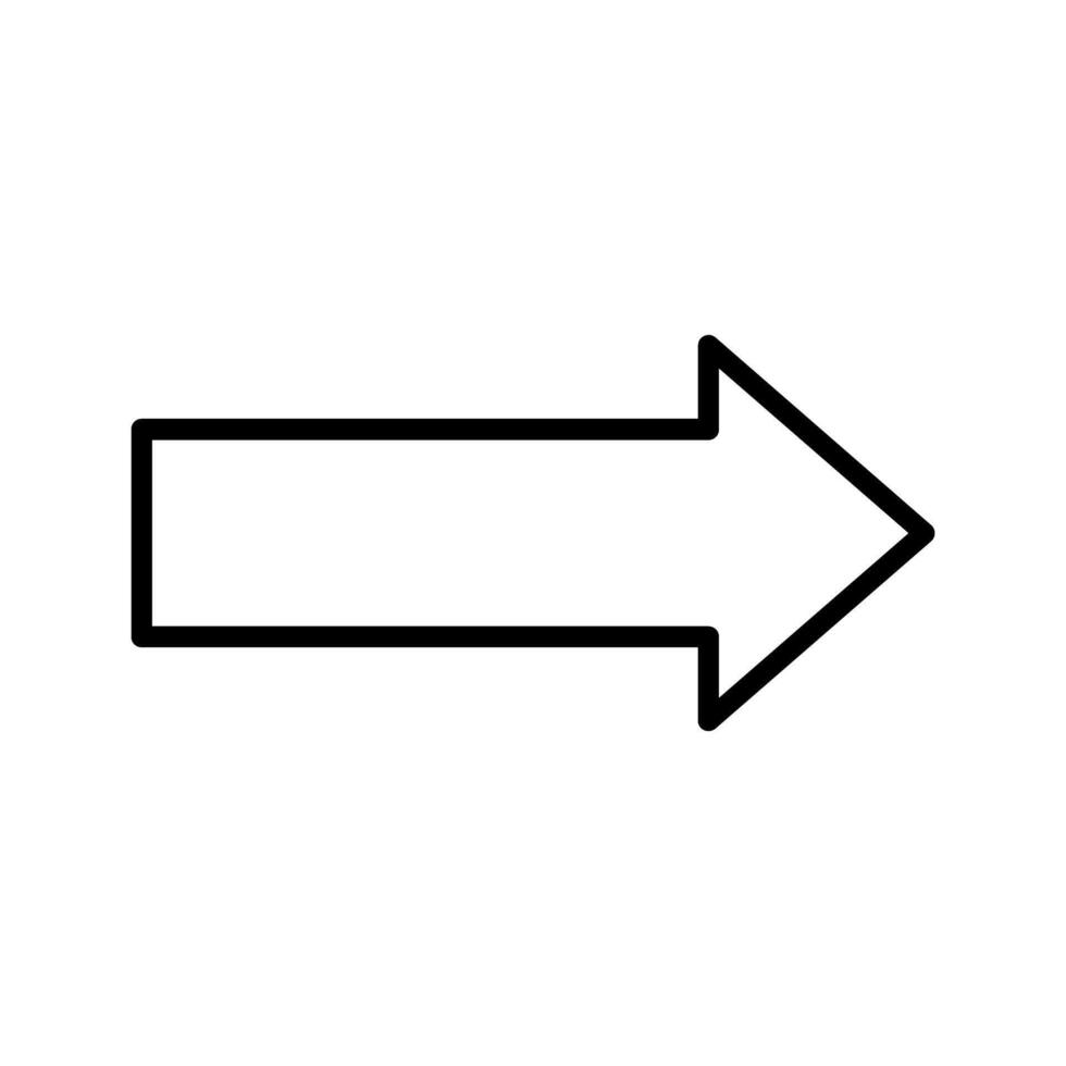 Arrow Right Vector Icon