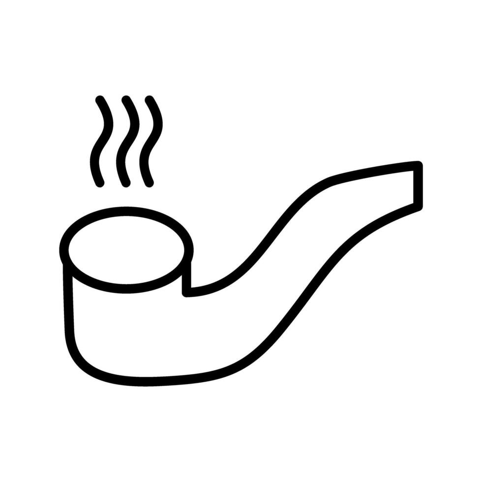 icono de vector de cigarro