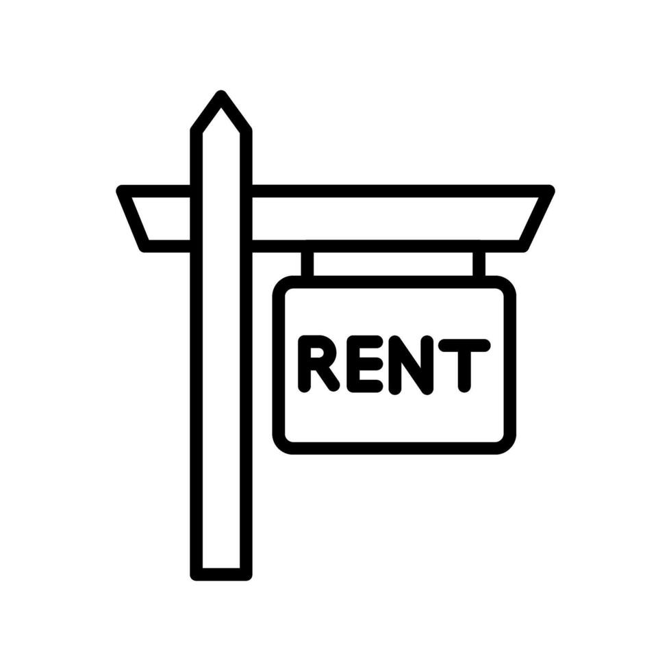 Rent Vector Icon