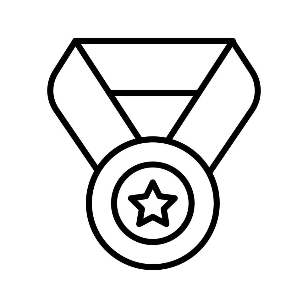 icono de vector de medalla