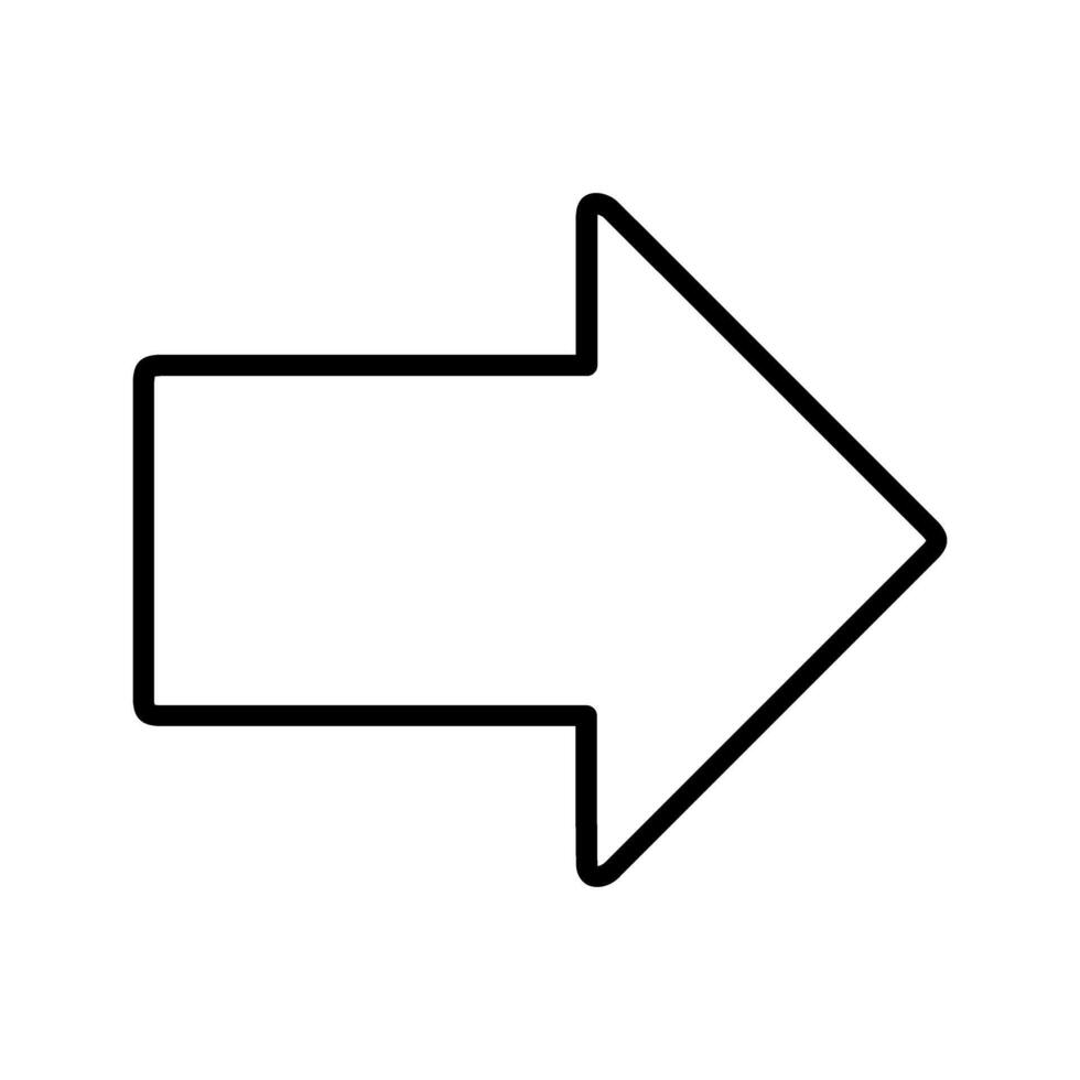 Right Vector Icon