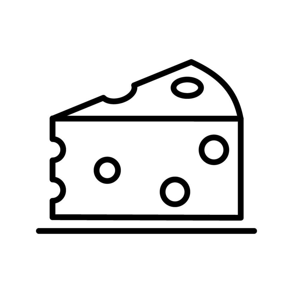 icono de vector de queso